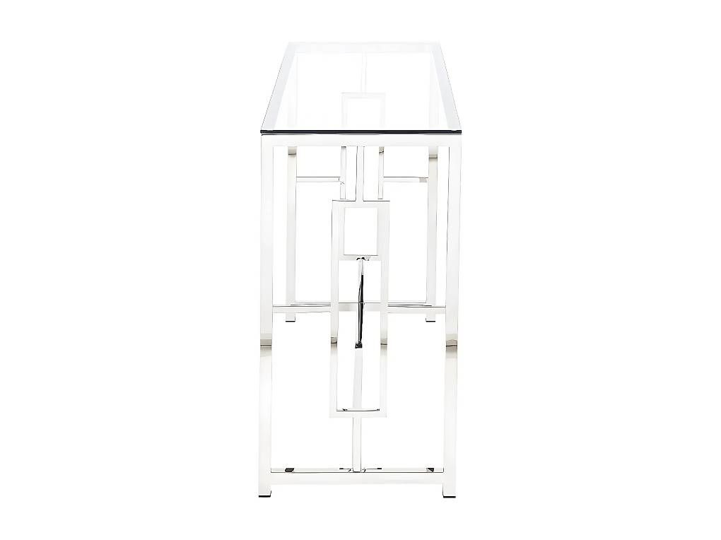 Console: WandKonsole aus Glas & Stahl – Usato da Basel venduto da AdrianaGea 3