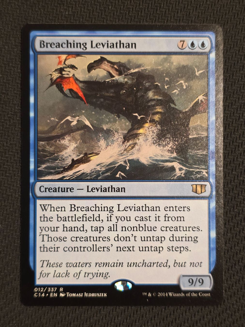 Magic The Gathering Sammelbilder & Trading cards: Breaching Leviathan  -  MTG – Gebraucht aus Zürich von Semagets