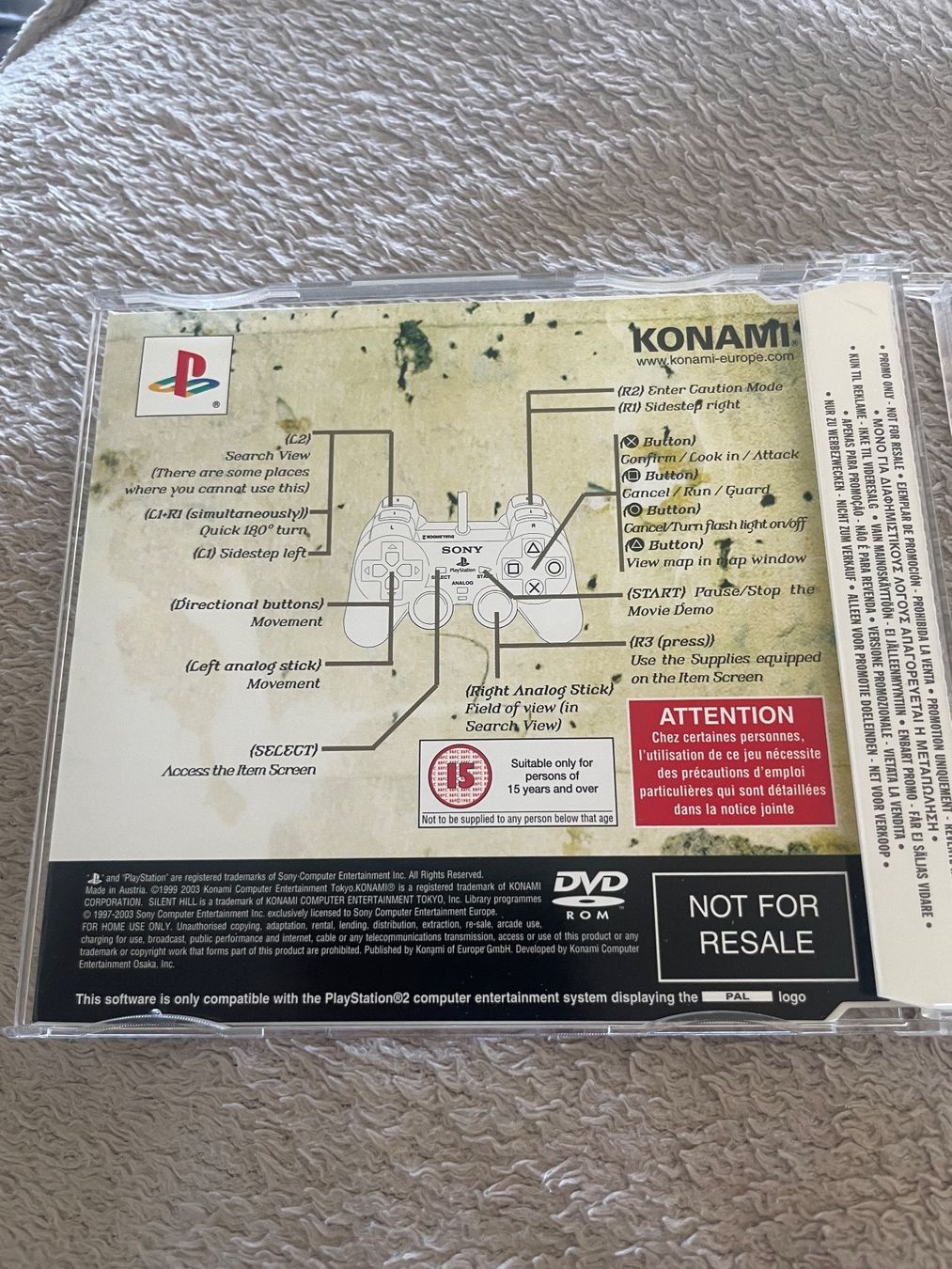 Sony Giochi: PS2 Spiel - Silent Hill 3 Promo Disc – Usato da Niederwangen BE venduto da m_s13 3
