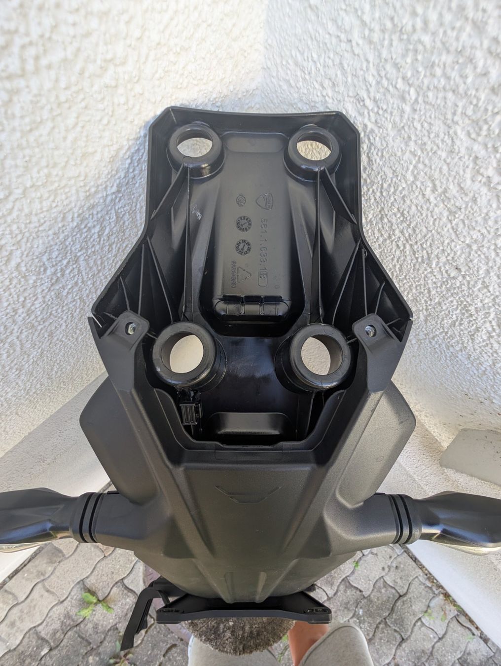 Ducati Alle Motorradersatzteile: Ducati Kennzeichenhalter 1200 V4 inkl. Blinker – Neu und originalverpackt aus Winterthur von Miwok 1