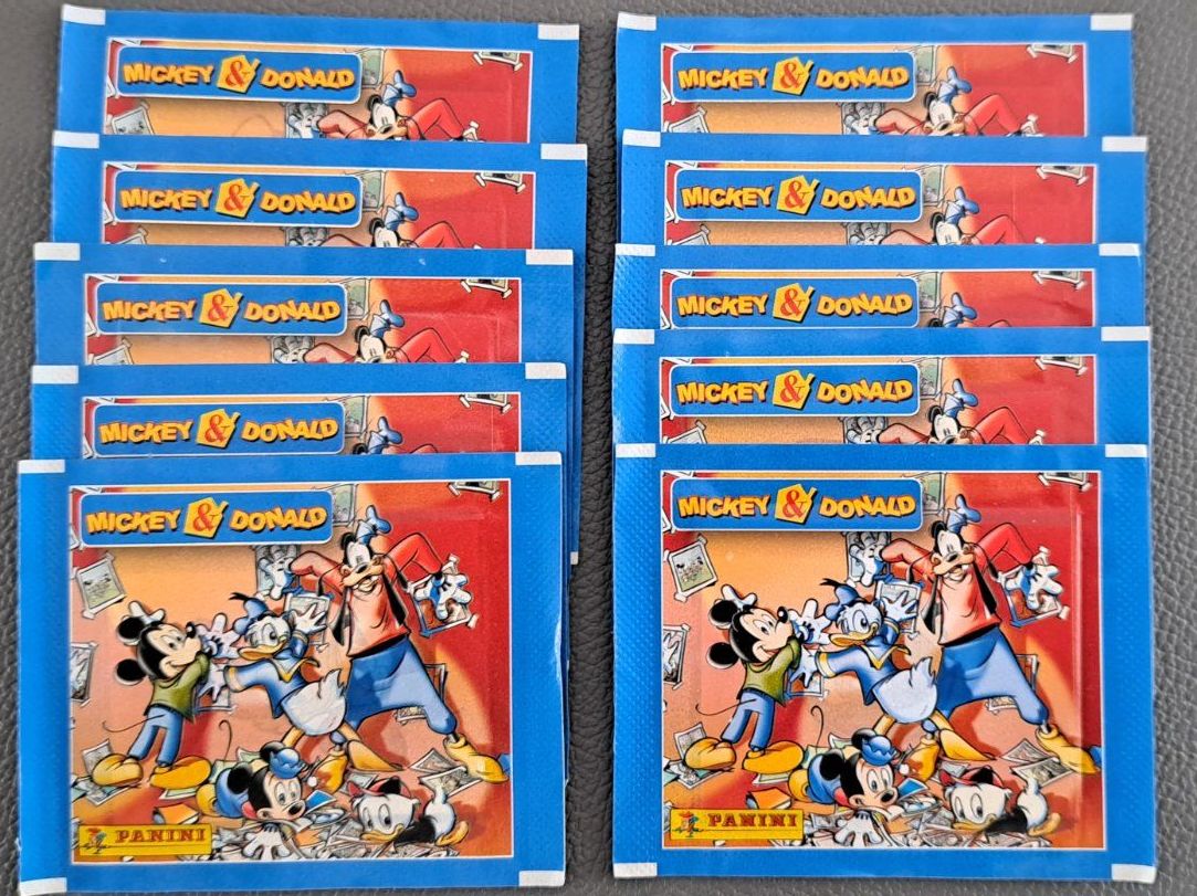 Panini Sammelbilder & Trading cards: 10 Stück Mickey & Donald Sticker Pack | Panini – Neu (gemäss Beschreibung) aus Reiden von Zizki