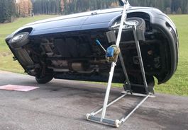 TIP-JACK 2000, Seitenkippbühne, Hebebühne,  Kippwagenheber