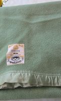 Eskimo Mitin Wool Blanket light green Made in Switzerland