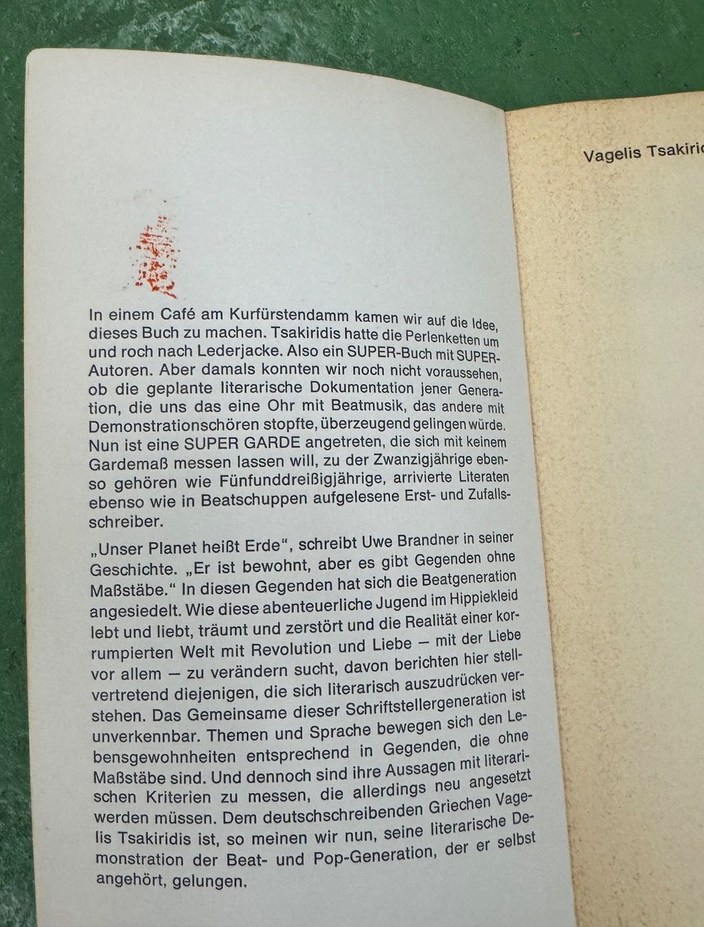 Bücher: Supergarde. Prosa der Beat- und Pop-Generation. – Gebraucht aus Basel von Ostschweiz06 3