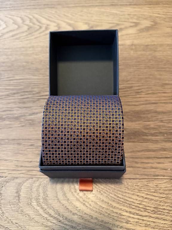 Cravatte: Patek Philippe Krawatte orange – Usato da Luzern venduto da Pascalito17 1