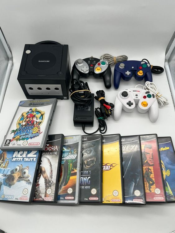Gamecube Nintendo Mario Sunshine Need for Speed Golden Eye (Gebraucht ...