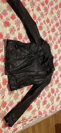 Veste cuire Camaïeu 