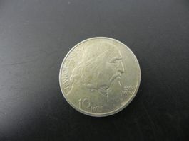 Tschechoslowakei 10 Korun 1957 Silber (0.5) - 12 g