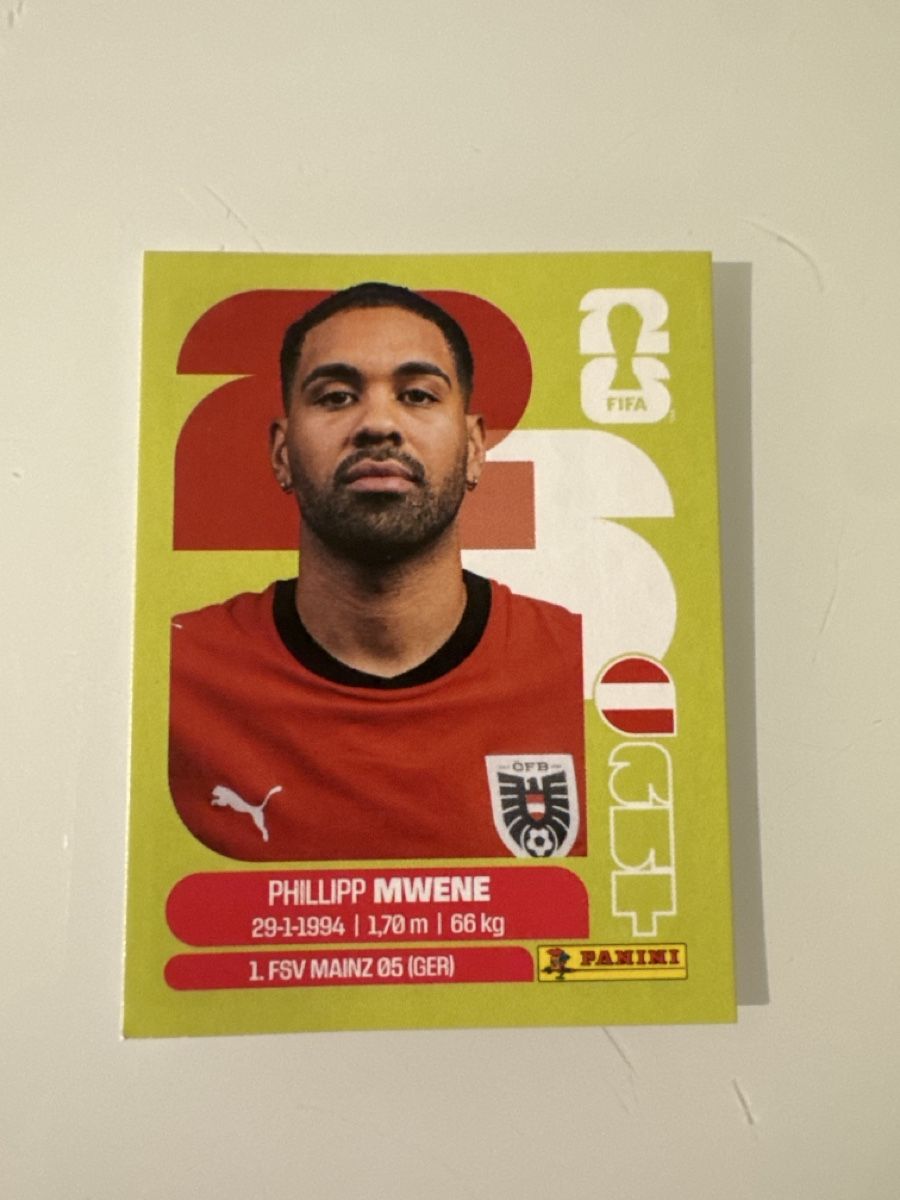 Panini Sammelbilder & Trading cards: Panini 2026 Phillipp Mwene AUT8 – Neu (gemäss Beschreibung) aus Bern von akl_sy9s
