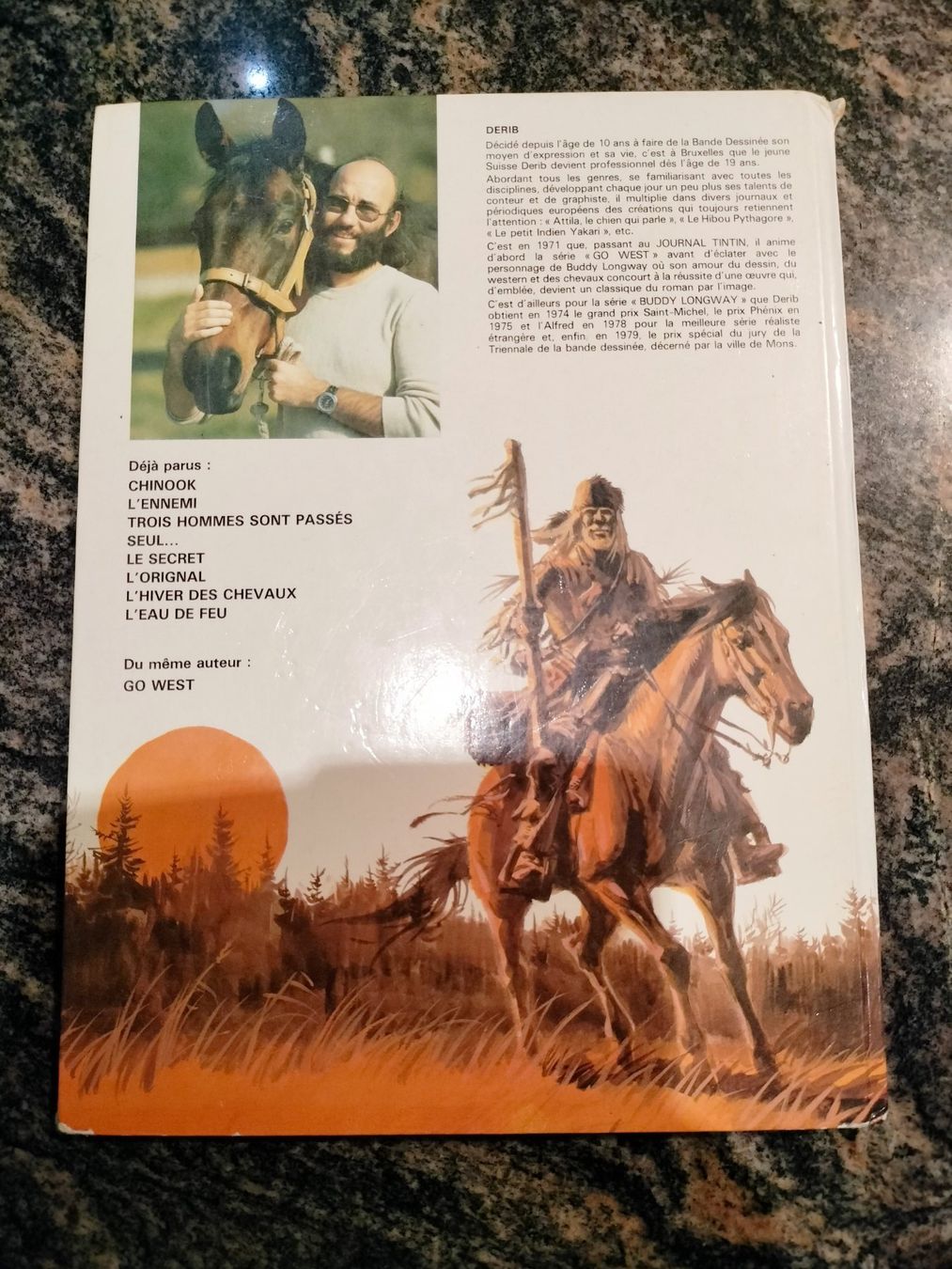 Fumetti: Buddy Longway, tome 9 - Premières chasses Derib – Usato da Cortaillod venduto da rozinna 1