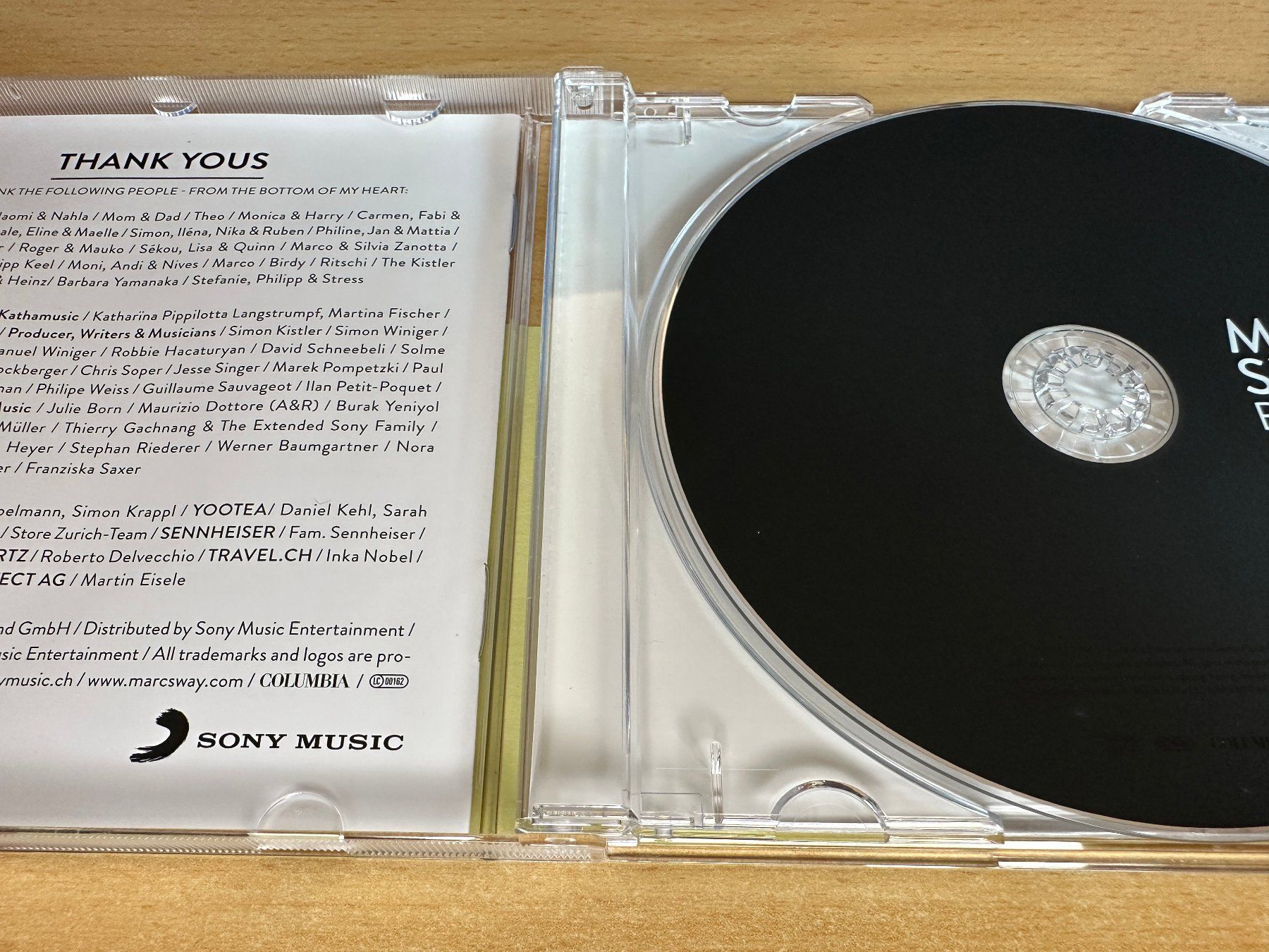 CD: Marc Sway – Black & White – Usato da Rikon im Tösstal venduto da Alpenmutz 4