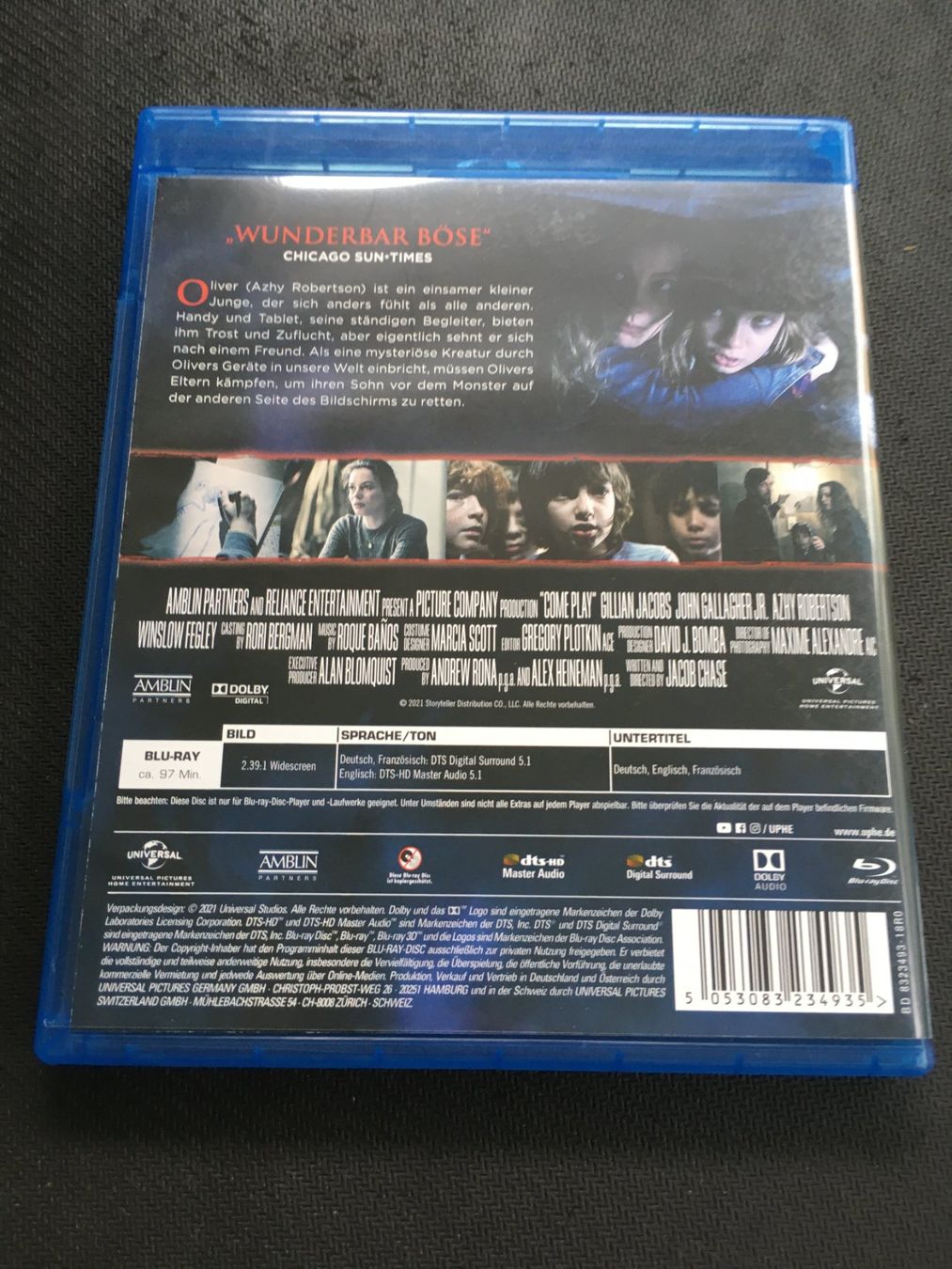 Tutti i DVDs: Come Play [Blu-ray] – Usato da St.Gallen venduto da MedienJoe 1