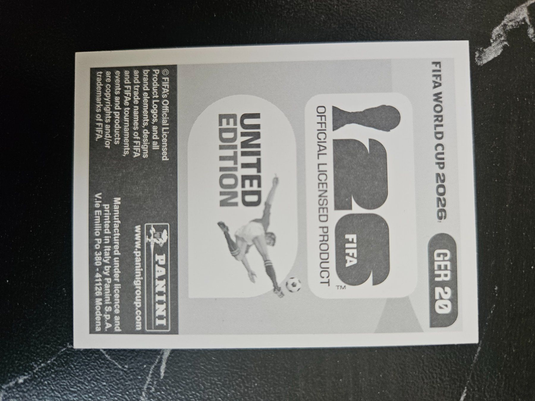 Panini Sammelbilder & Trading cards: GER20 – Gebraucht aus Würenlingen von Dinli 1