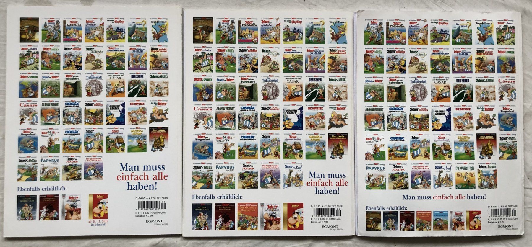 Fumetti: Asterix Comic Sammlung - 33 Hefte – Usato da Schaffhausen venduto da durruti 9