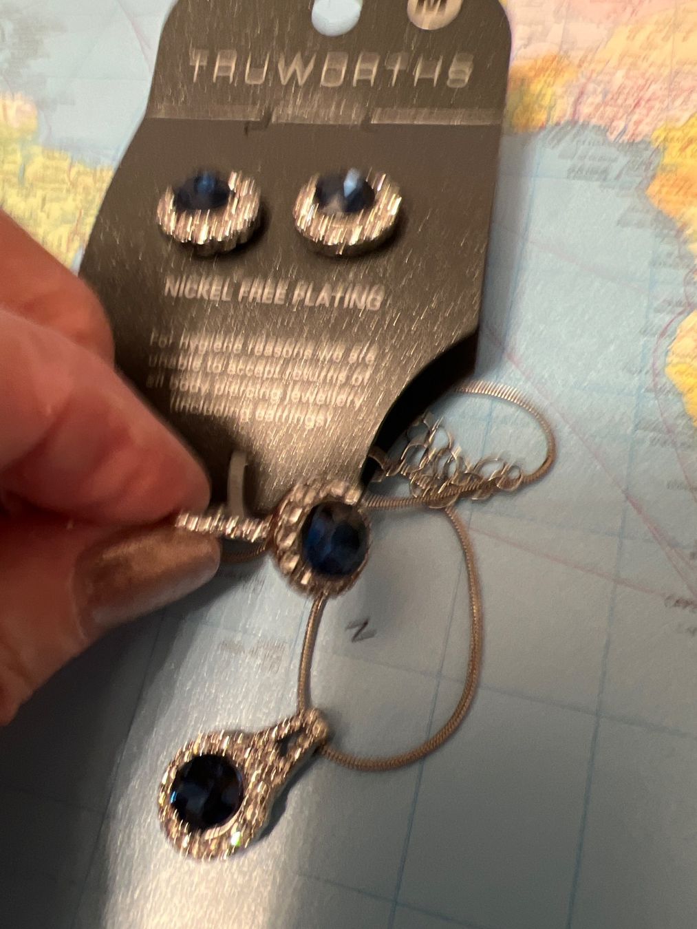 Ohrringe & -stecker: NEU***SET KÄTTE, RING & OHRRINGE***TOP  GESCHENK*** – Neu und originalverpackt aus Zürich von Ceca52 5