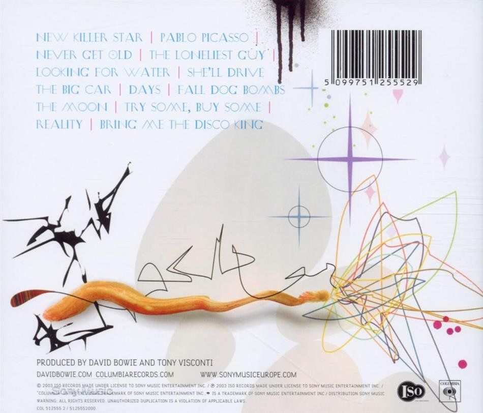 CD: David Bowie      Reality  2003 – Nuovo e nell'imballaggio originale da Forch venduto da Haui2 1