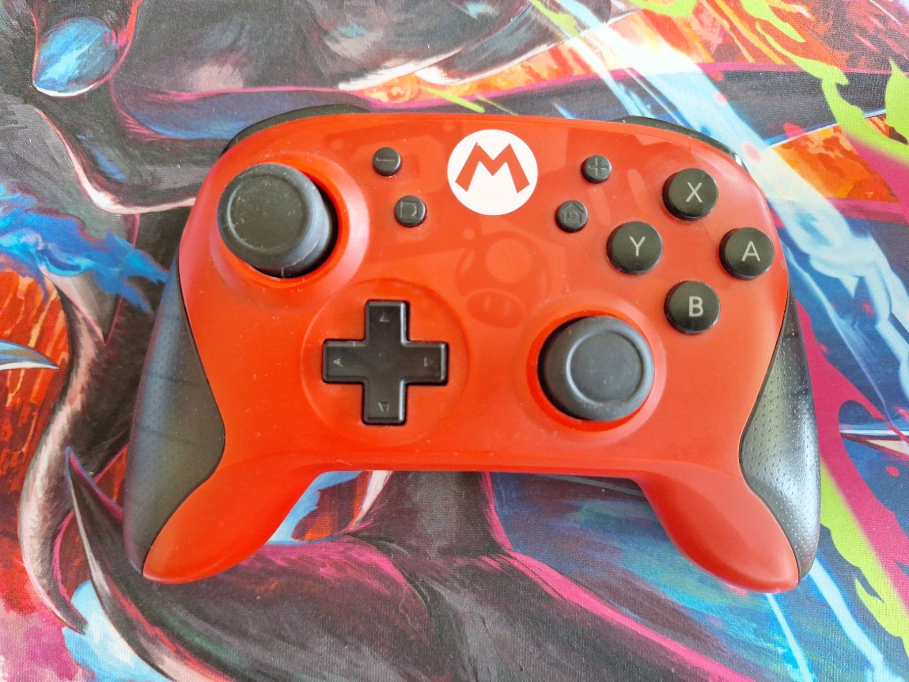 Manettes: Nintendo Switch Controller - Rot Mario – D'occasion à Altstätten SG par GGsGameshop