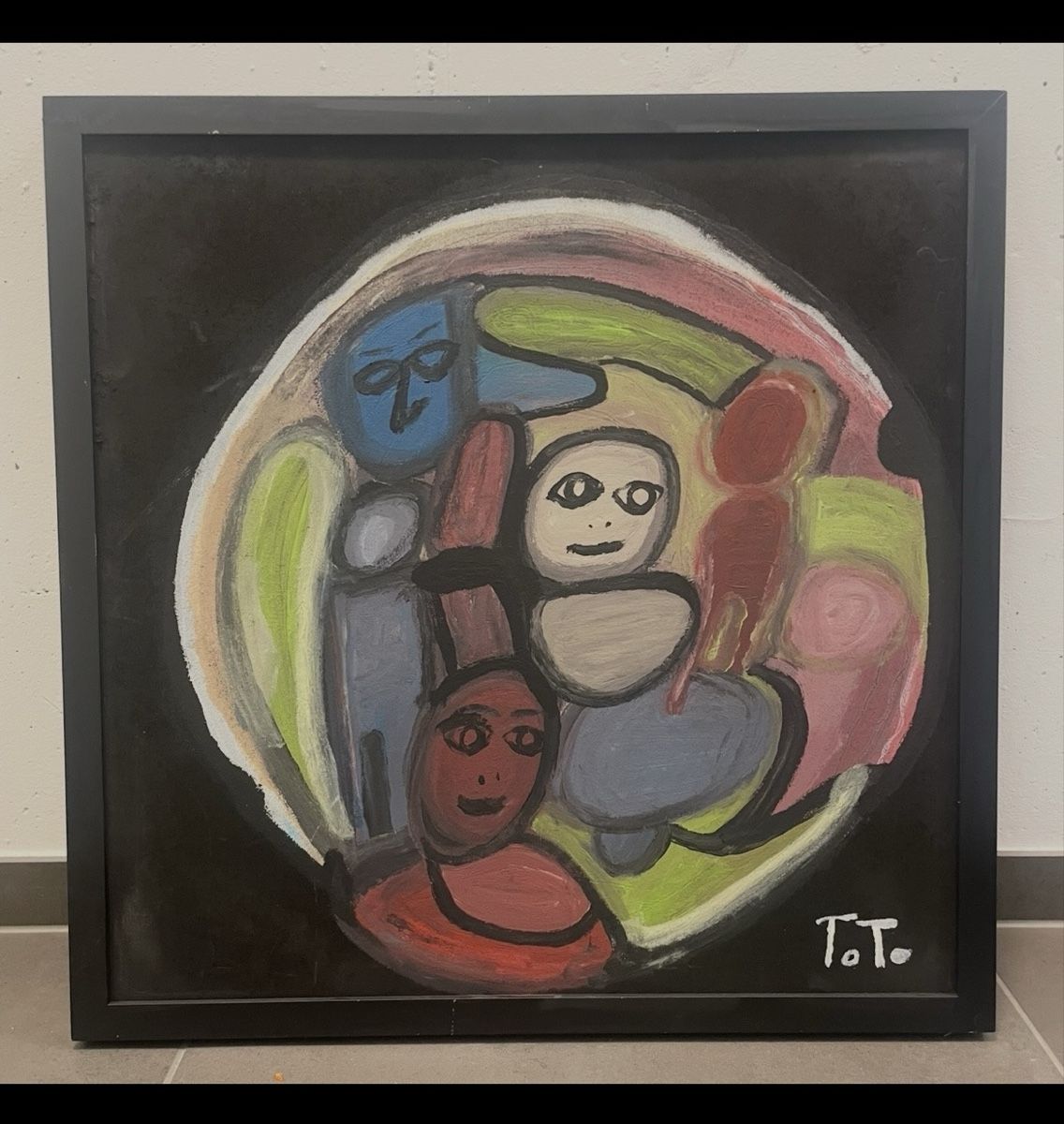 Gemälde: Bild 50x50 auf Leinwand  – Neu (gemäss Beschreibung) aus Lausen von artehome