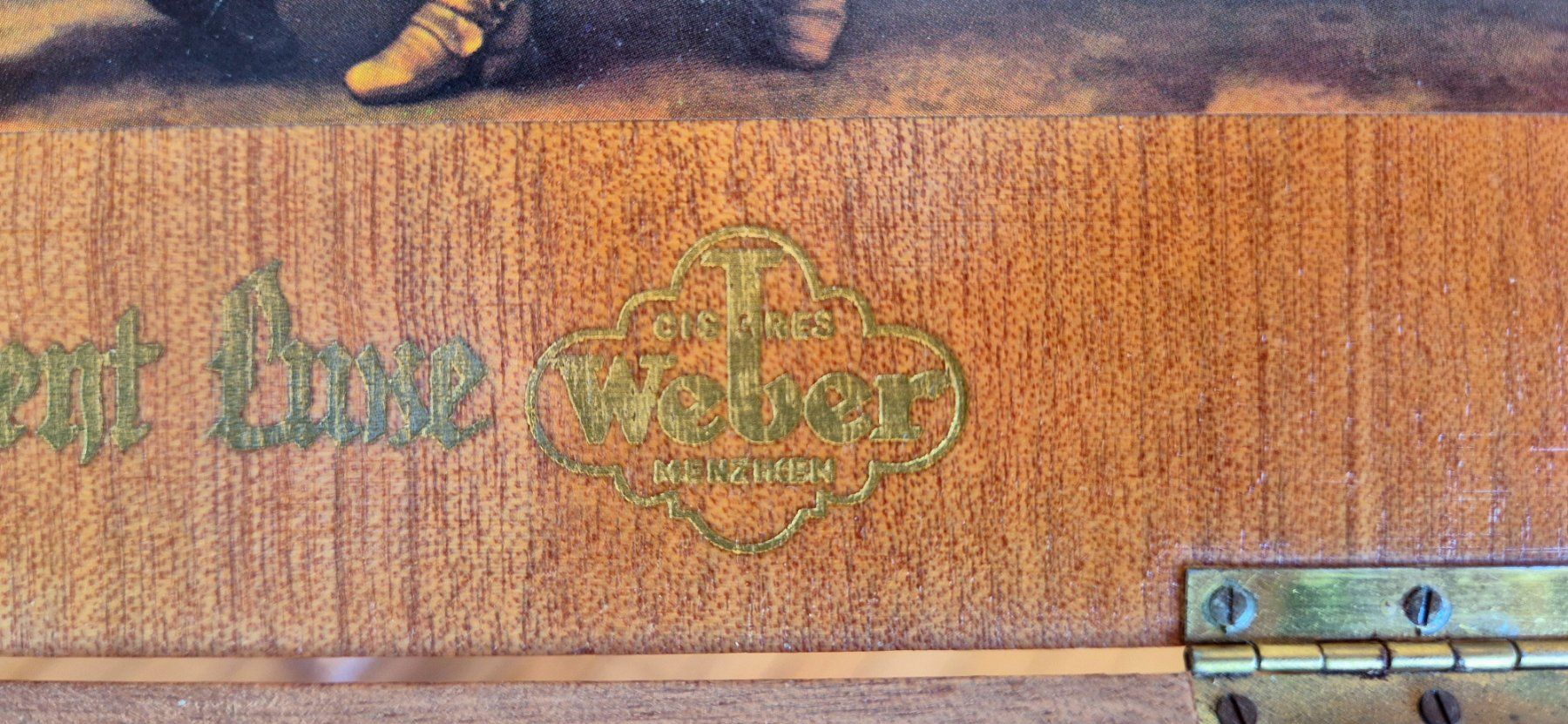 Altri Prodotti per fumatori: Anitque Zigarrenbox Holz von Cigares Weber – Usato da Thalwil venduto da wannabuywatch 1