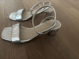 Sandro Silver Sandals size37
