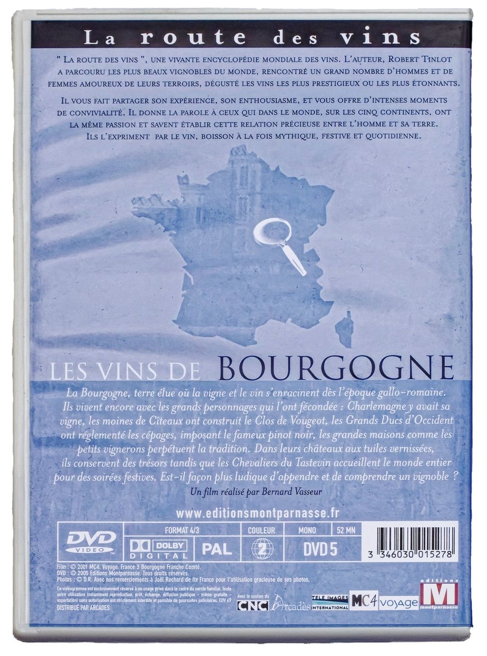 Tutti i DVDs: LA ROUTE DES VINS "Coffret Complet Originale de 12 DVDs" – Usato da Onex venduto da gonsla 7