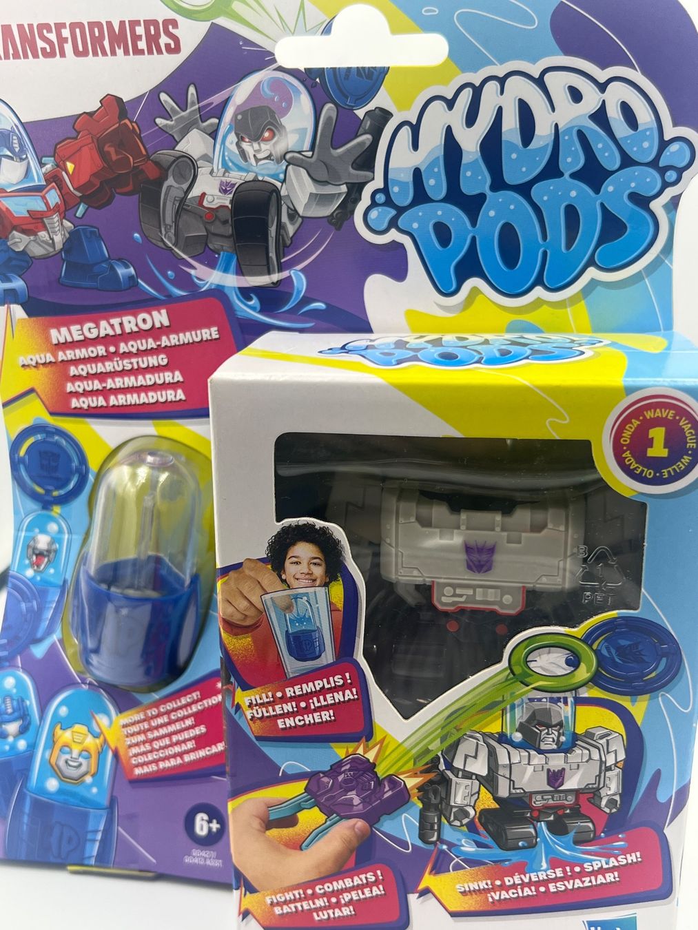 Hasbro Giocattoli: Hydro Pods Transformers + Marvel, OVP, Neu, Sommer Hit! – Nuovo e nell'imballaggio originale da Emmen venduto da VK-Retail 2