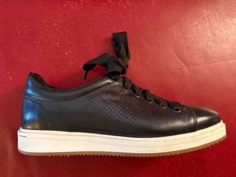 Mephisto Air Relax Sneakers  schwarzes Leder Gr 39 - wie neu