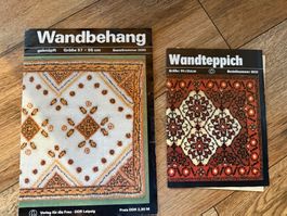 Wandteppich knüpfen Knüpf Muster Anleitung