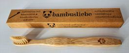 Holzzahnbürstenset von Bambusliebe für Kinder Neu