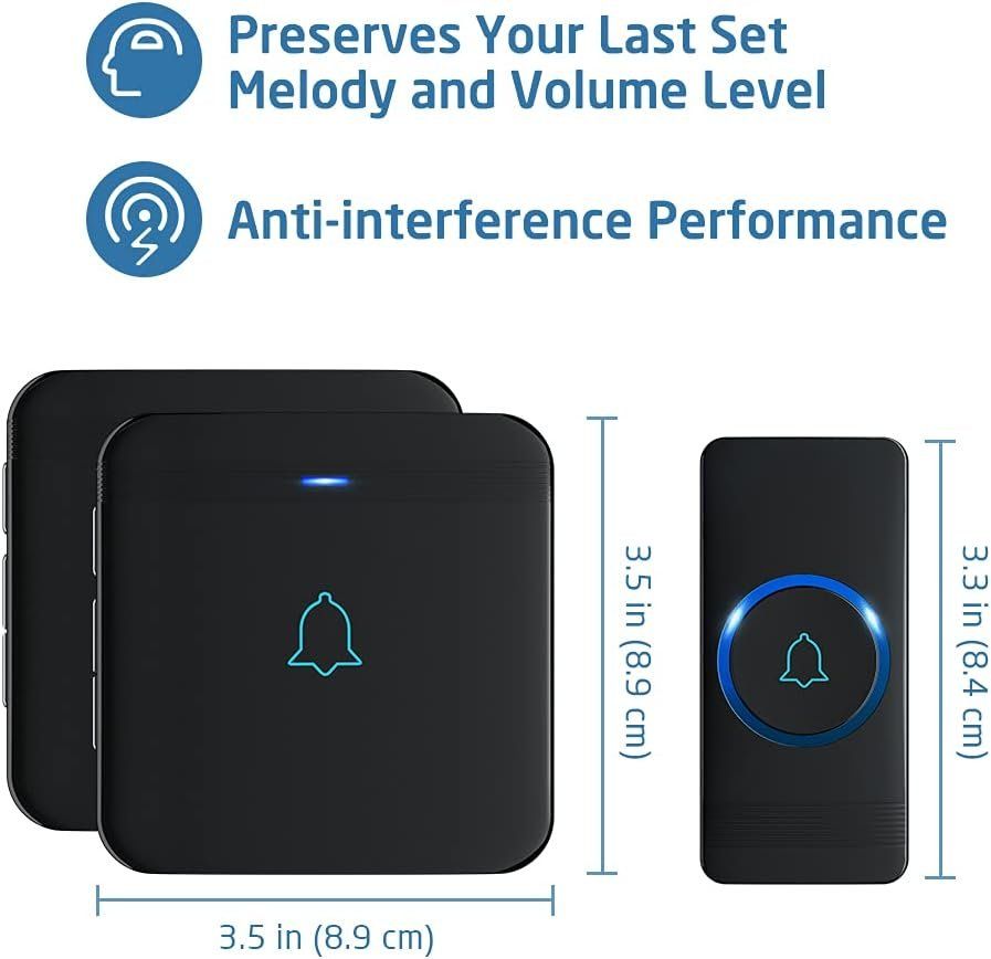 Campanacci mucche: Funktürklingel Set  52 Töne Steckdose Funksender 400m IP55 – Nuovo e nell'imballaggio originale da Hundwil venduto da Stallone6 4
