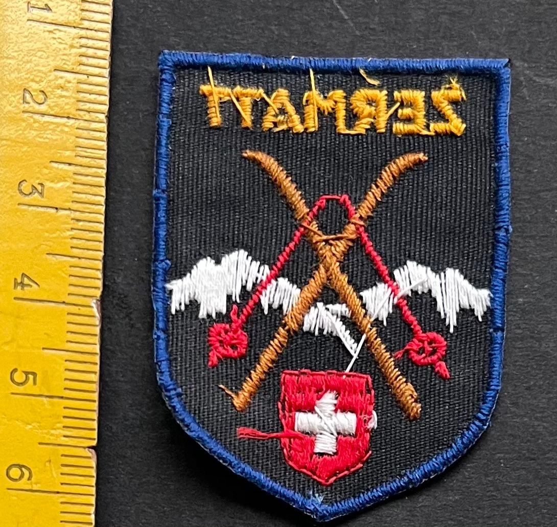 Toppe: Zermatt Ski-Wappen/ Aufnäher, Batch neuwertig – Usato da Ostermundigen venduto da DaxKarten-75 1