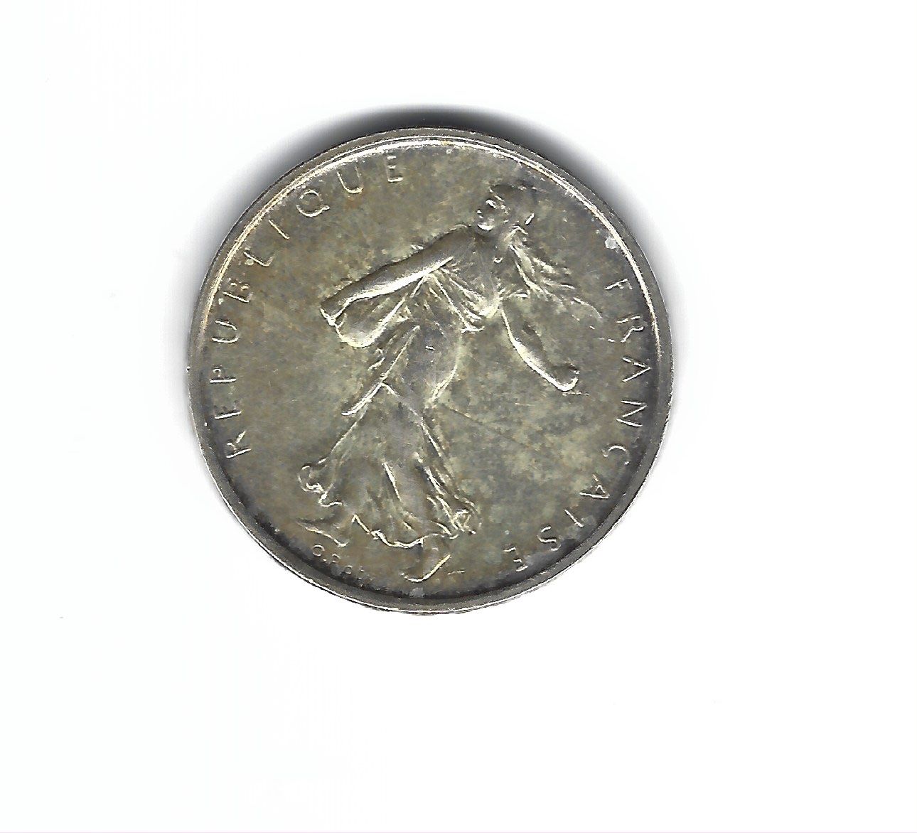 Toutes les monnaies: Frankreich 5 Francs 1966 Silber – D'occasion à Bottmingen par Golferin 1