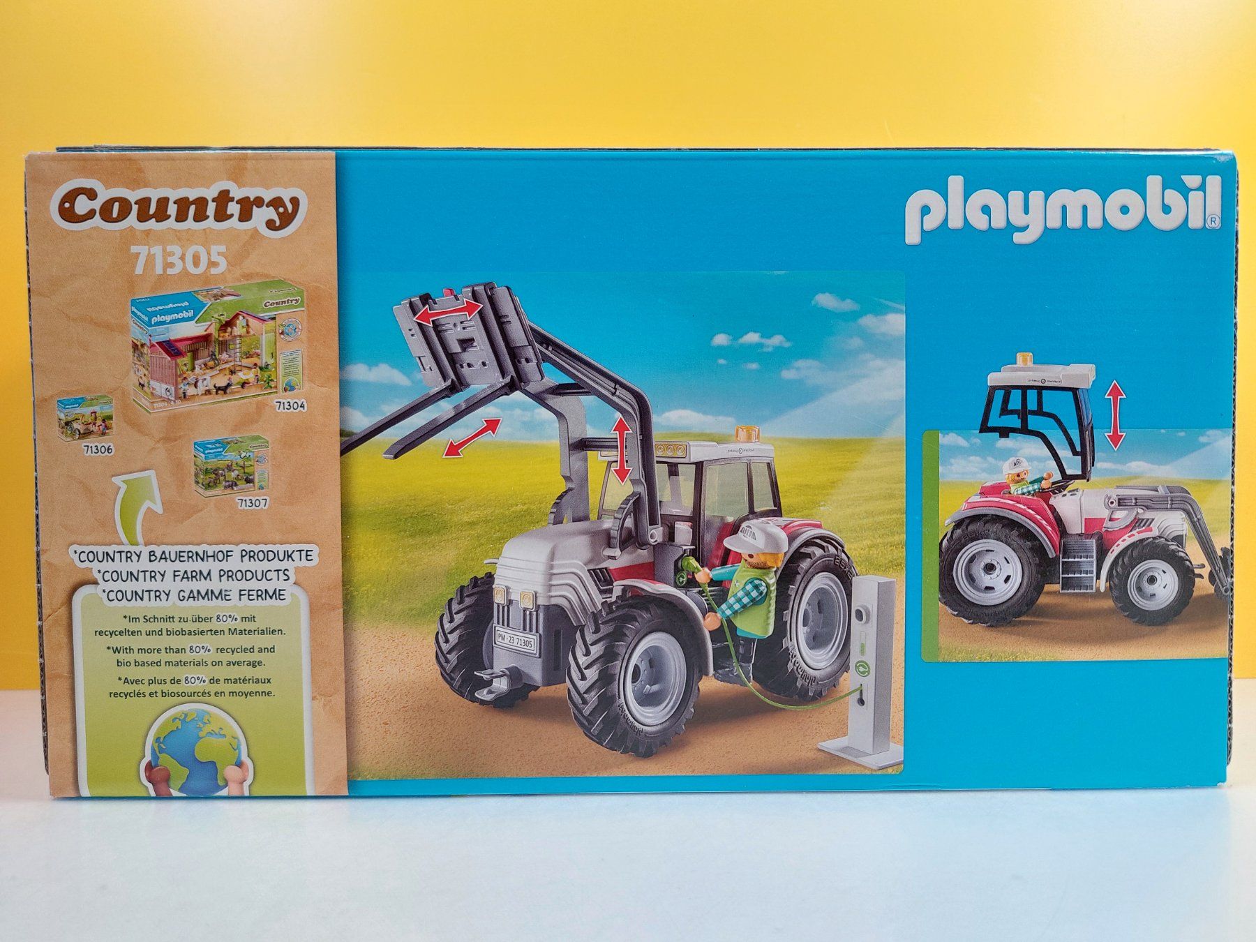 Playmobil Giocattoli: PLAYMOBIL 71305 Grosser Traktor NEU – Nuovo e nell'imballaggio originale da St.Gallen venduto da TinasBauundSpiel 1