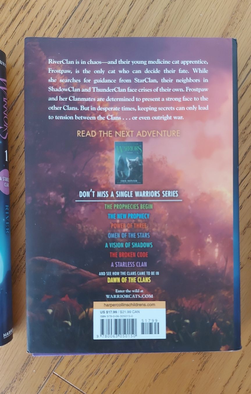 Libri: 7 epic Warriors: "A Starless Clan", Band 1 - 3 – Nuovo e nell'imballaggio originale da Wabern venduto da Irakene 4
