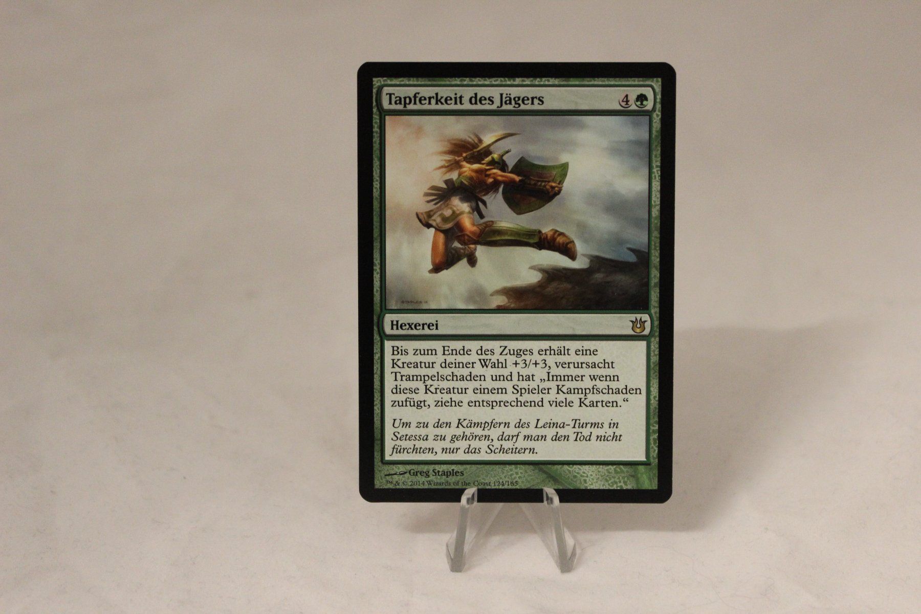 Magic The Gathering Carte collezionabili: Tapferkeit des Jägers - Magic – Usato da Dulliken venduto da Sefty