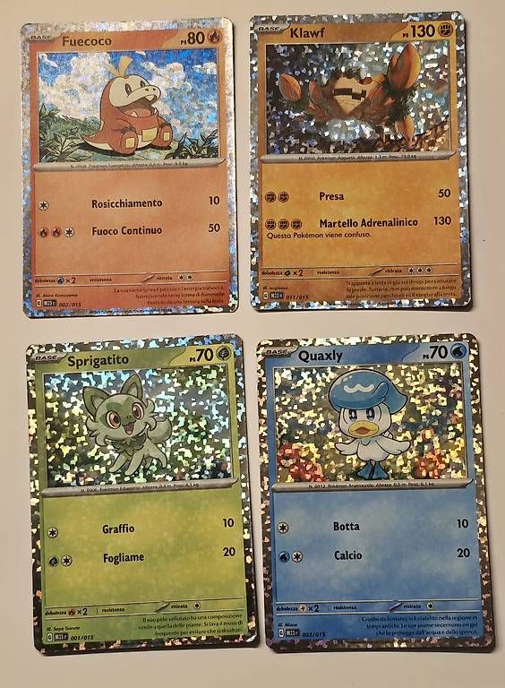 Pokémon Cartes à collectionner: Pokémon holo, 4 karten – D'occasion à Bellinzona par Friederike_A