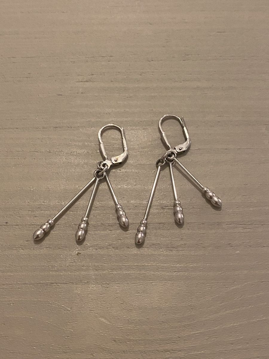 Ohrringe & -stecker: Unisex Ohrringe Sterlingsilber 925 – Gebraucht aus Birr von Vintage-Liebhaber 2