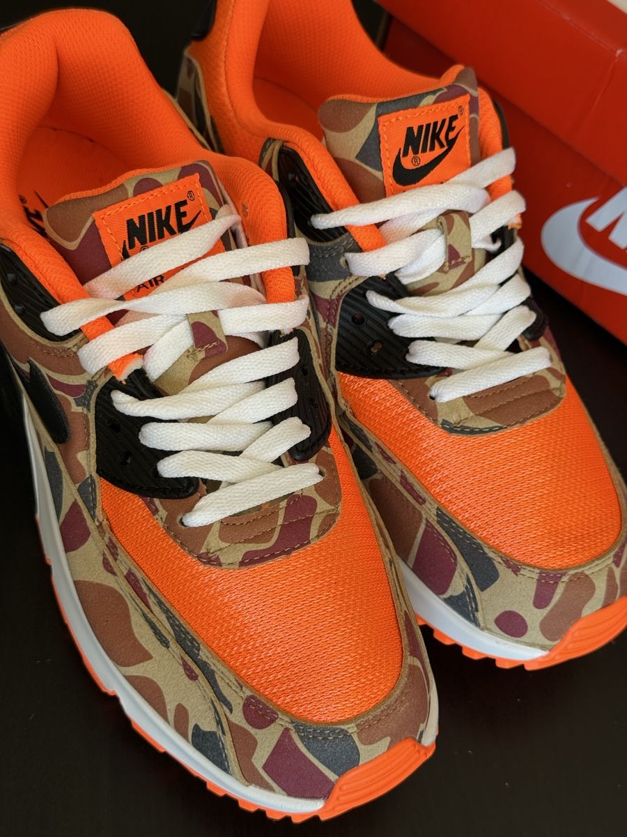 Nike Herrenschuhe: Nike Air Max 90 Duck Camo Orange - Gr.43  – Neu und originalverpackt aus Wallbach von Nenex 1