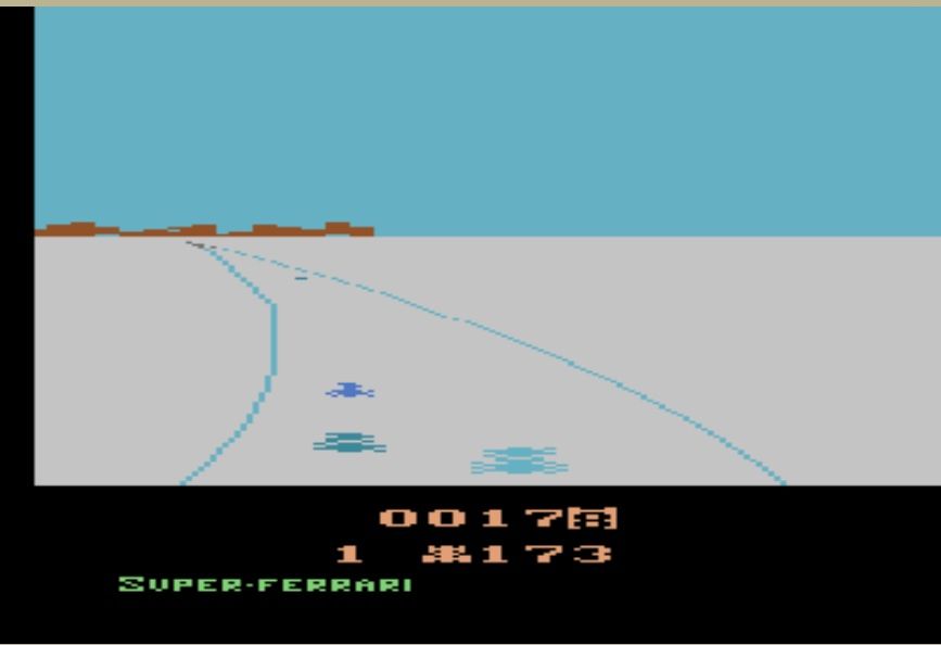 Atari Spiele: Super Ferrari für Atari 2600 – Gebraucht aus Kestenholz von Matti_10 2