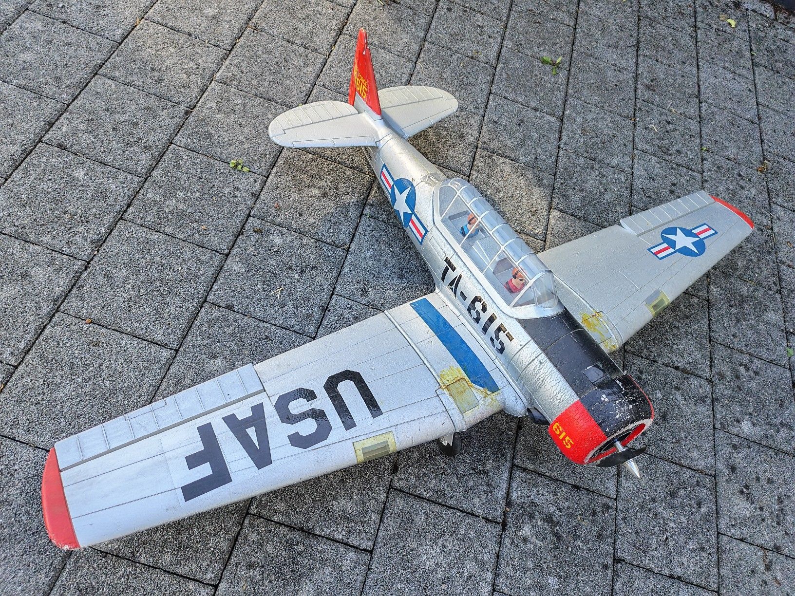 RC Modellbau: RC Flugzeug AT6 – Gebraucht aus Kallern von Slobsen
