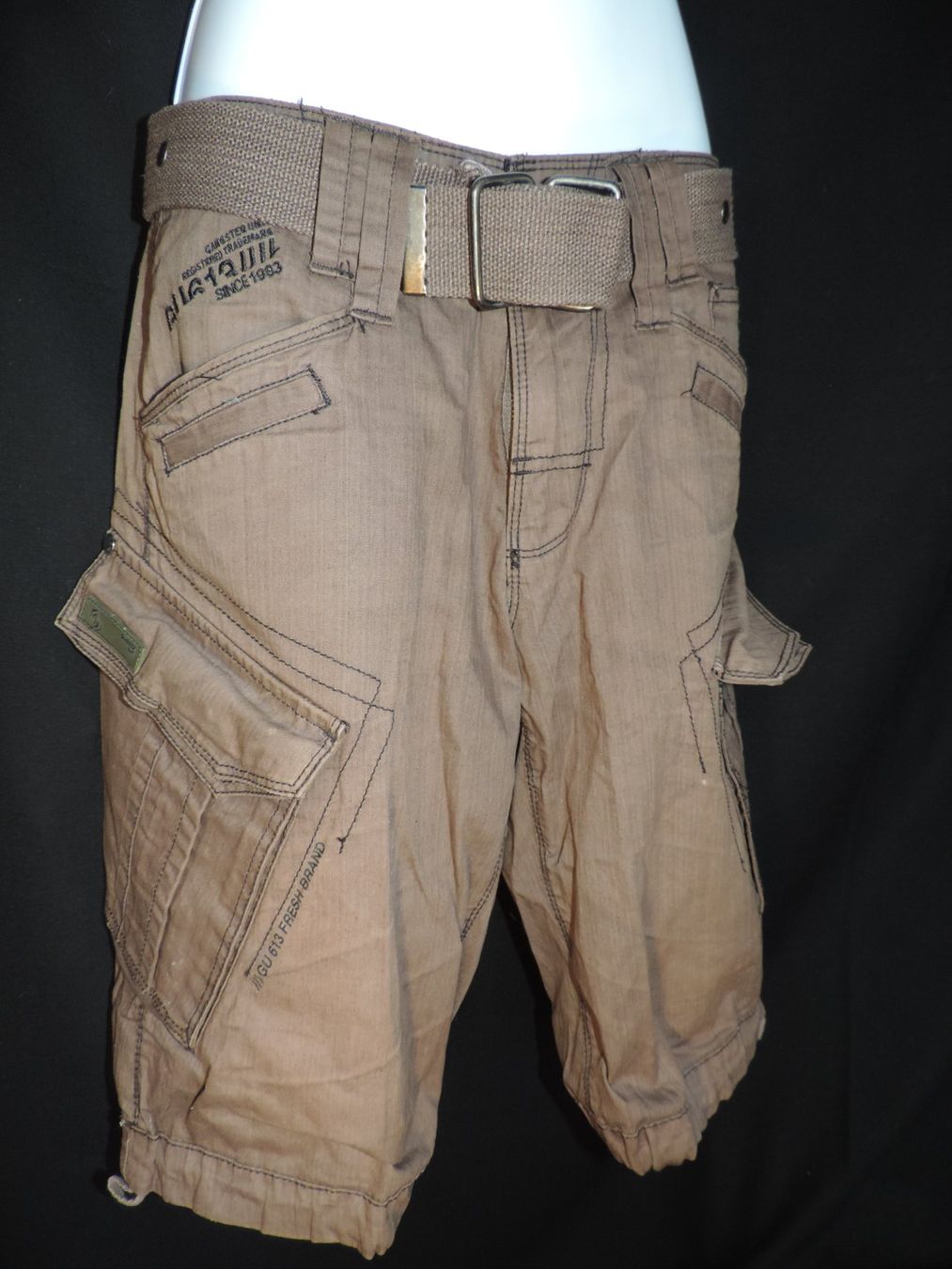 Pantaloni: short cargo droit brun – Usato da Genève venduto da Axelle333 3