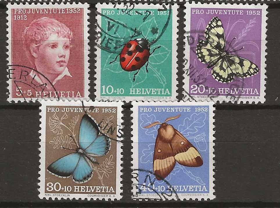 Tutti i francobolli: PJ052 - Pro Juventute 1952 obl. – Usato da Trélex venduto da Phil_Albert