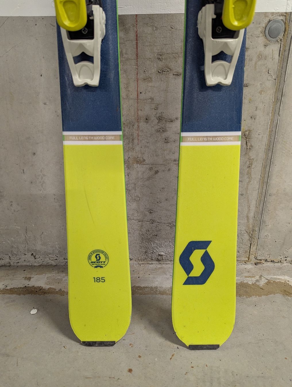 Scott Sci: Scott The Ski in 185cm mit Tourenbindung – Usato da Maienfeld venduto da nrgruber 1