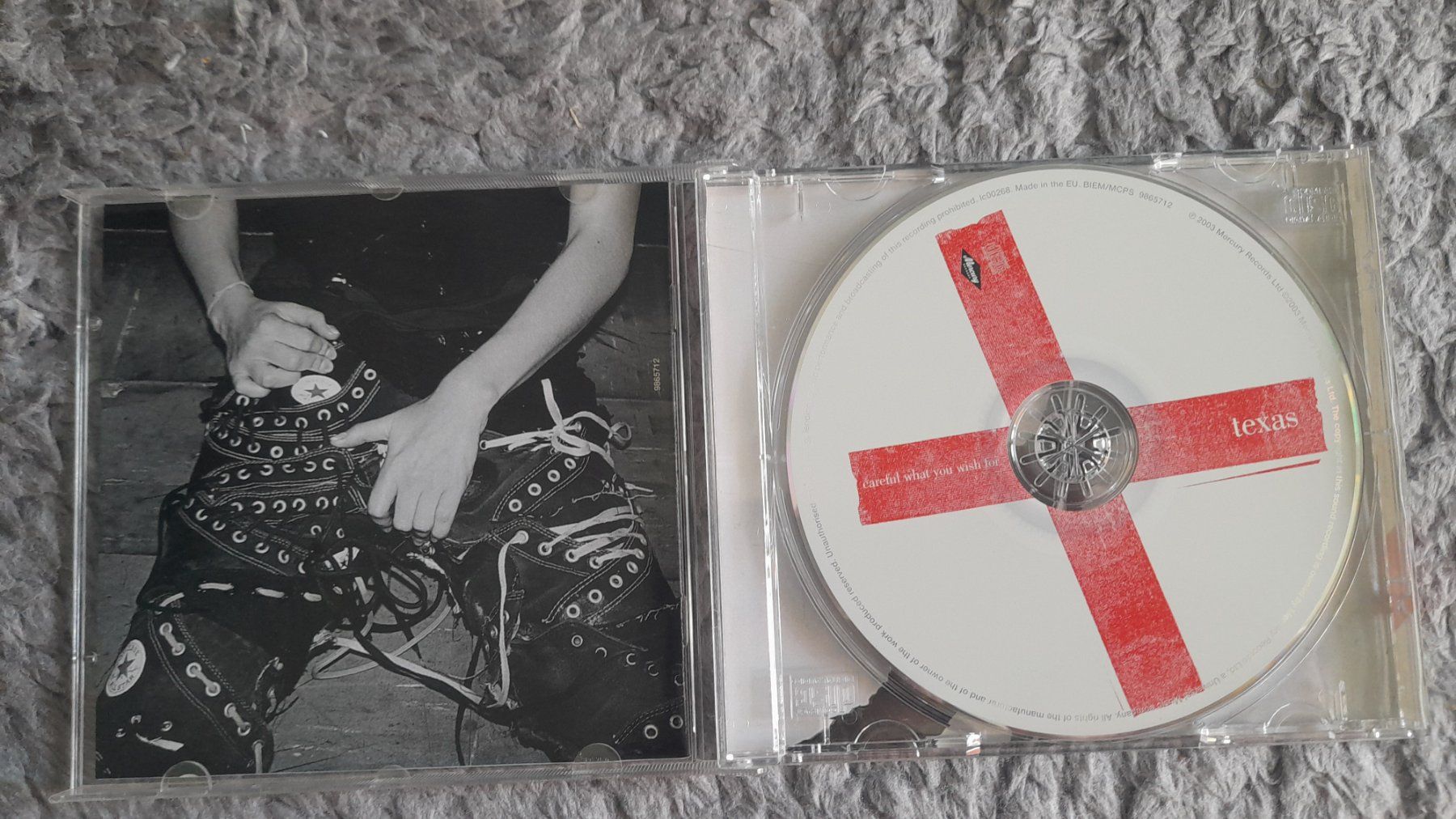 CD: TEXAS      CAREFUL WHAT YOU WISH FOR     CD – Usato da Wetzikon ZH venduto da Ramones01 2