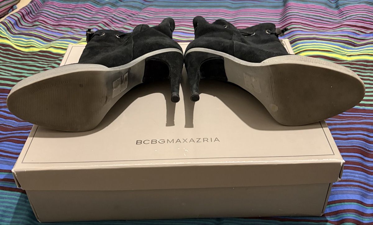 Scarpe da donna: Bottines noir daim BCBGMAXAZRIA – Usato da Genève venduto da AlBE909 3