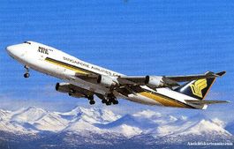 Singapur Airlines - Boing 747 + 2004