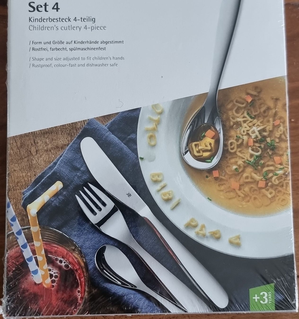 WMF Couverts: Kinderbesteck Set 4-teilig neu – Neuf avec emballage d'origine à Basel par Top100