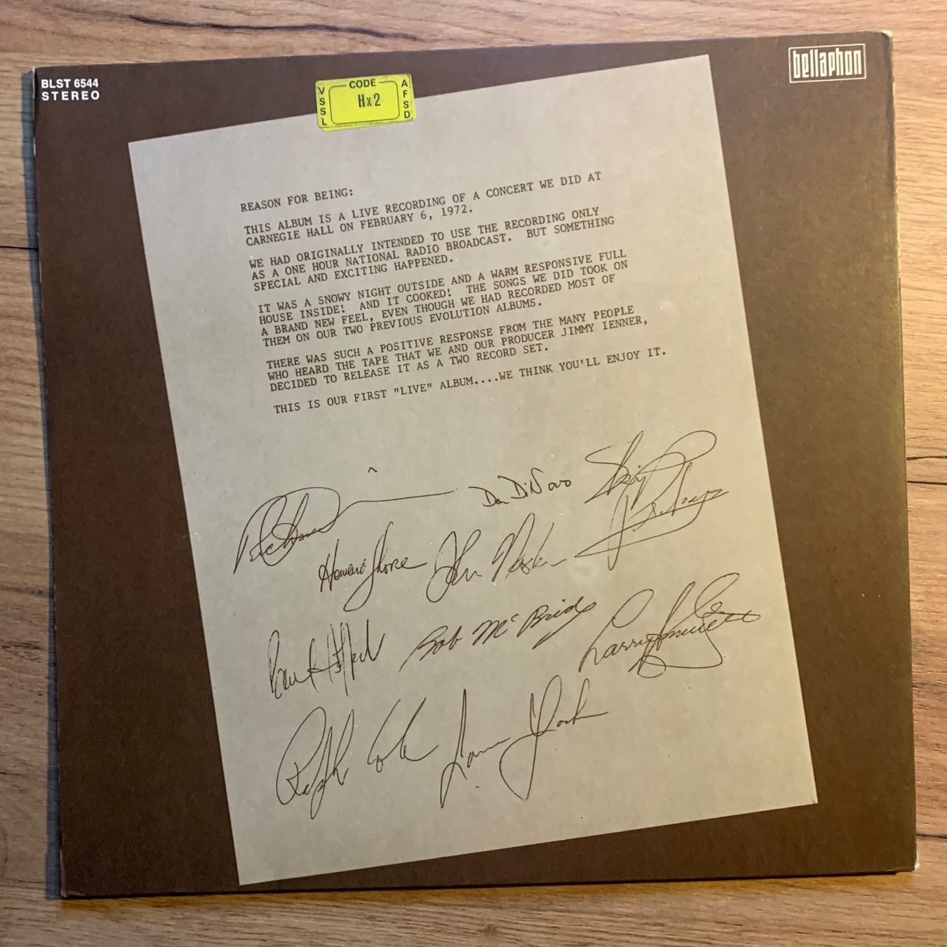 Schallplatten: LIGHTHOUSE - LIVE!...OG GER 1973...EX/EX – Gebraucht aus Gals von Diskopatshop 1