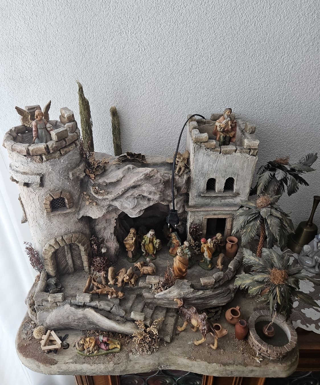 Tutte le decorazioni: Orientalische Weihnachtskrippe komplett – Usato da Diepoldsau venduto da Holzjrg