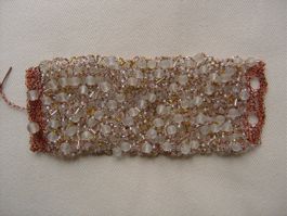 Wunderschöner Schmuck - Beadwork "breites Armband"
